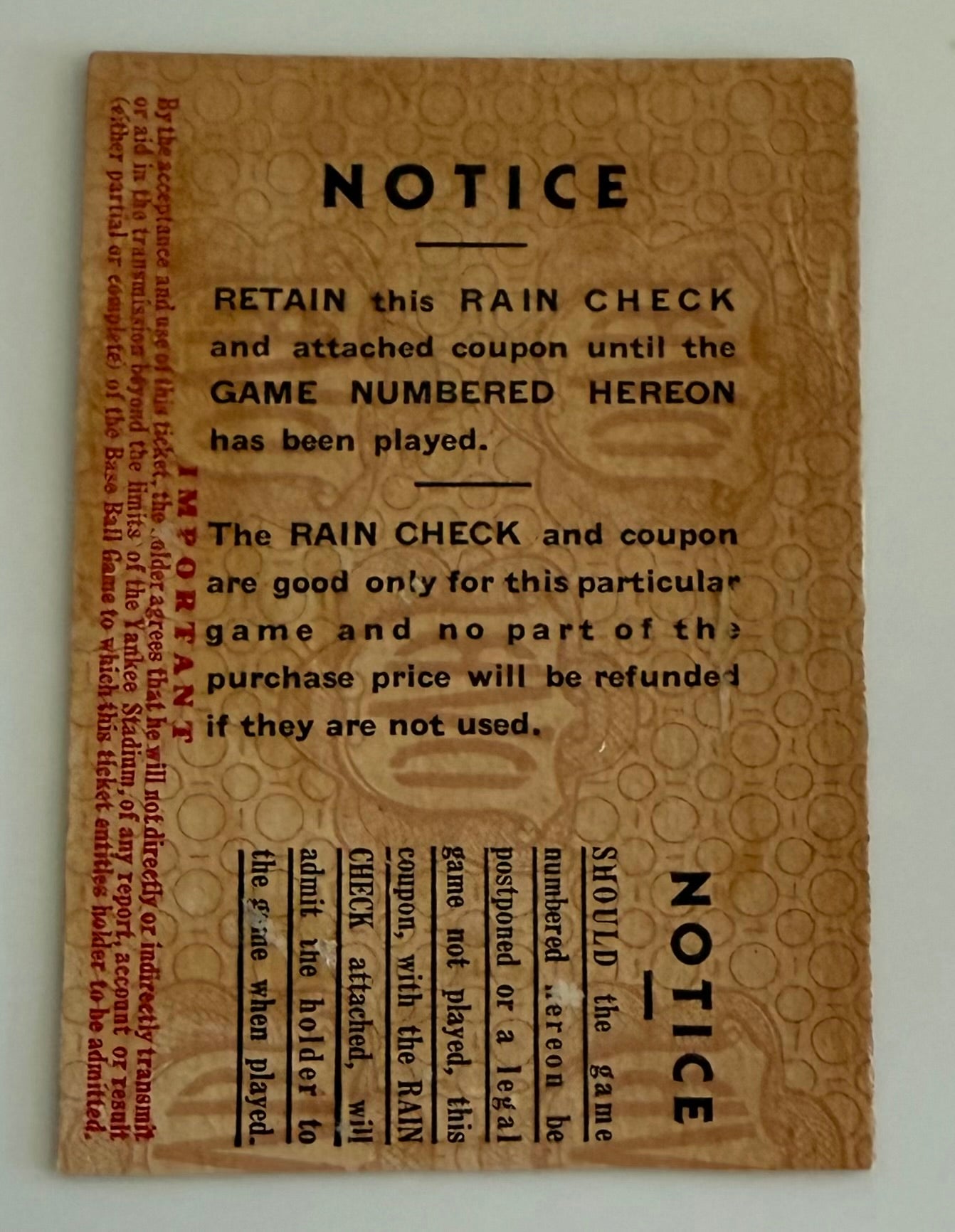 1936 World Series, Game 3, Yankees Defeat Giants 2-1, Gehrig Home Run- DiMaggio Double