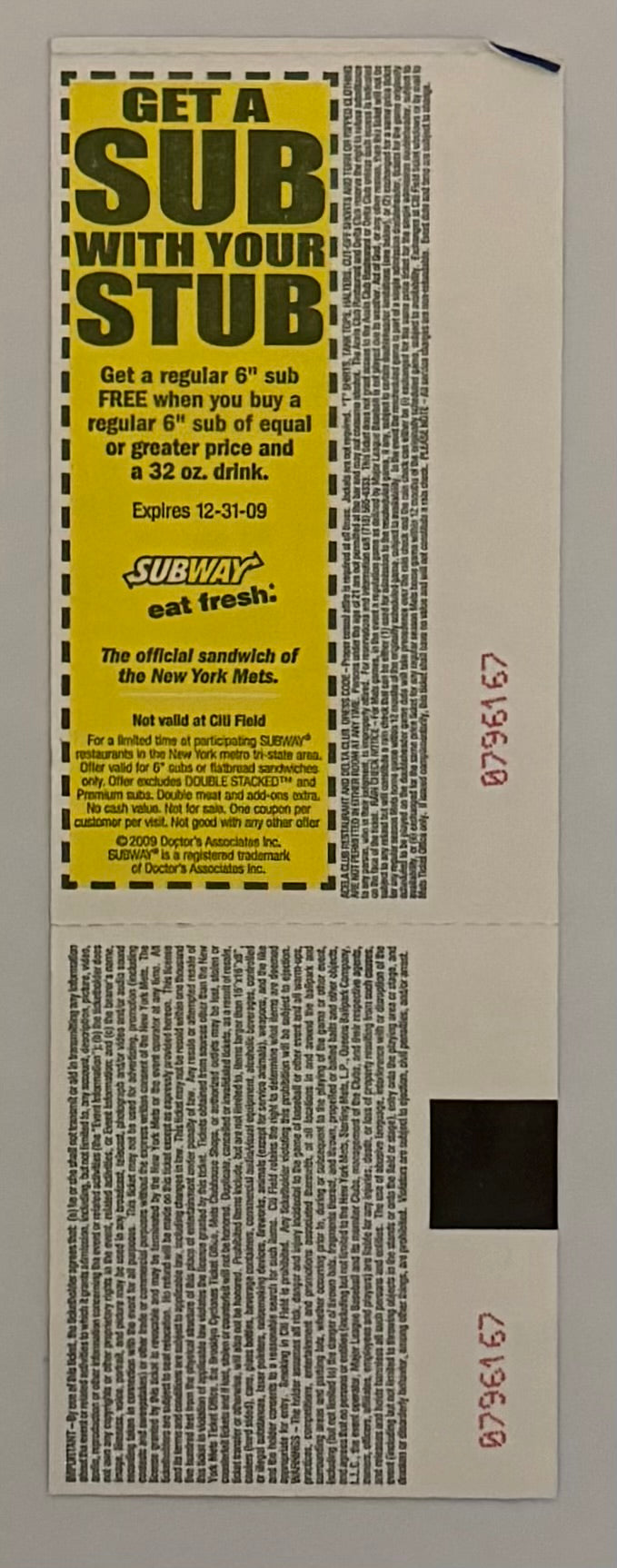 2009 First Game Ever at Citi Field,  Mets versus Red Sox, April 3, 2009 (Exhibition Game)