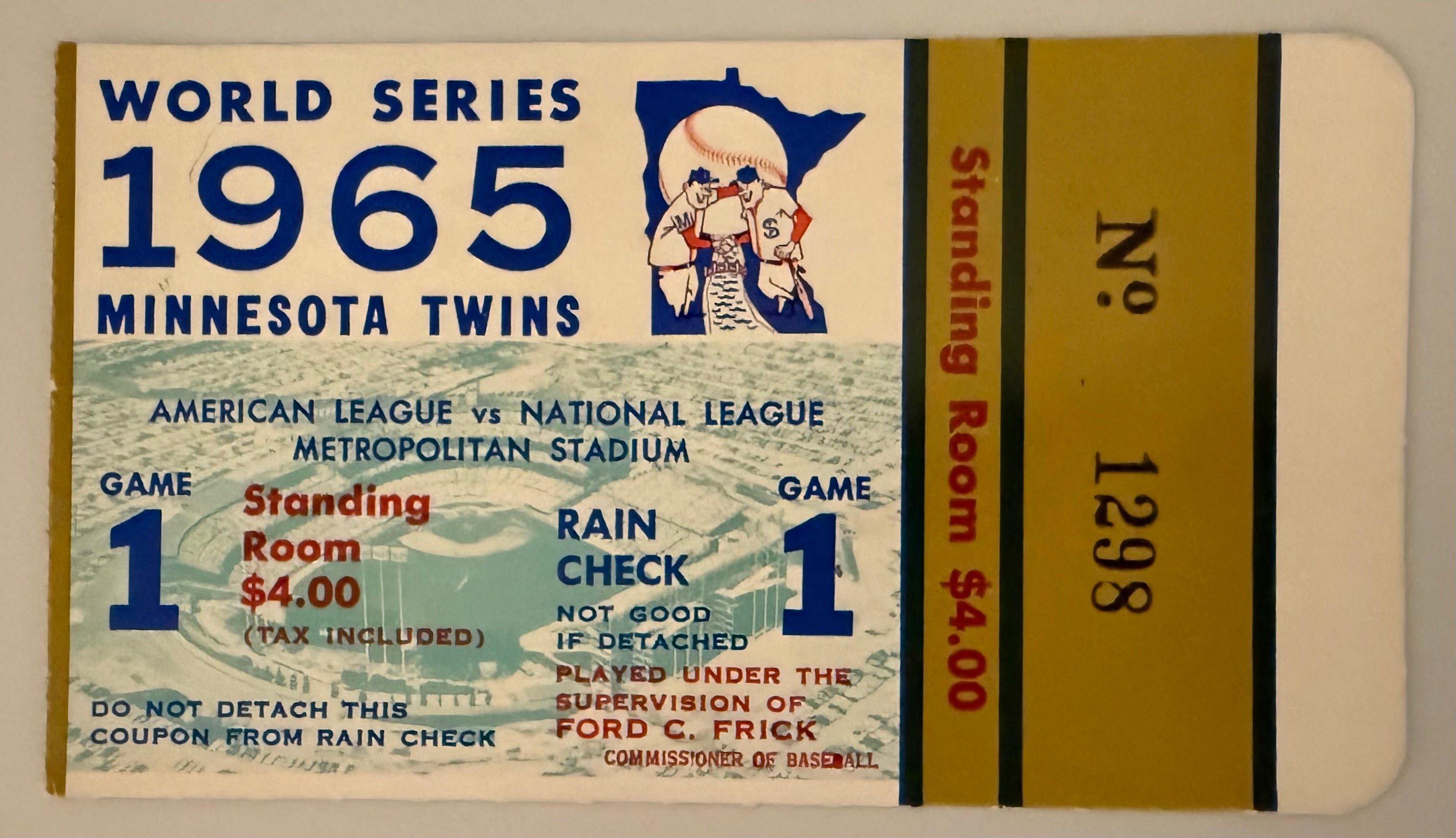 1965 World Series Game 1, Sandy Koufax Sits Out for Yom Kippur
