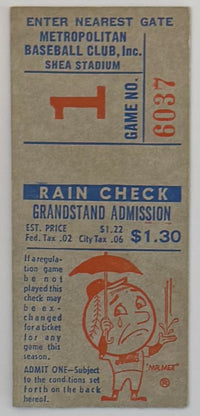 April 17, 1964, First Game at Shea Stadium, New York Mets