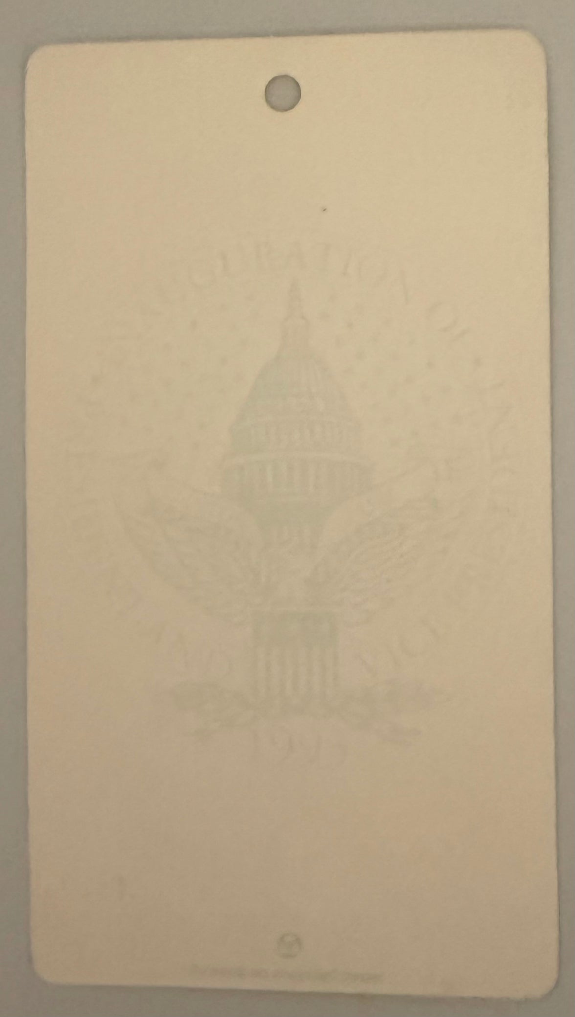 January 20, 1993, Bill Clinton Inauguration Press Staff