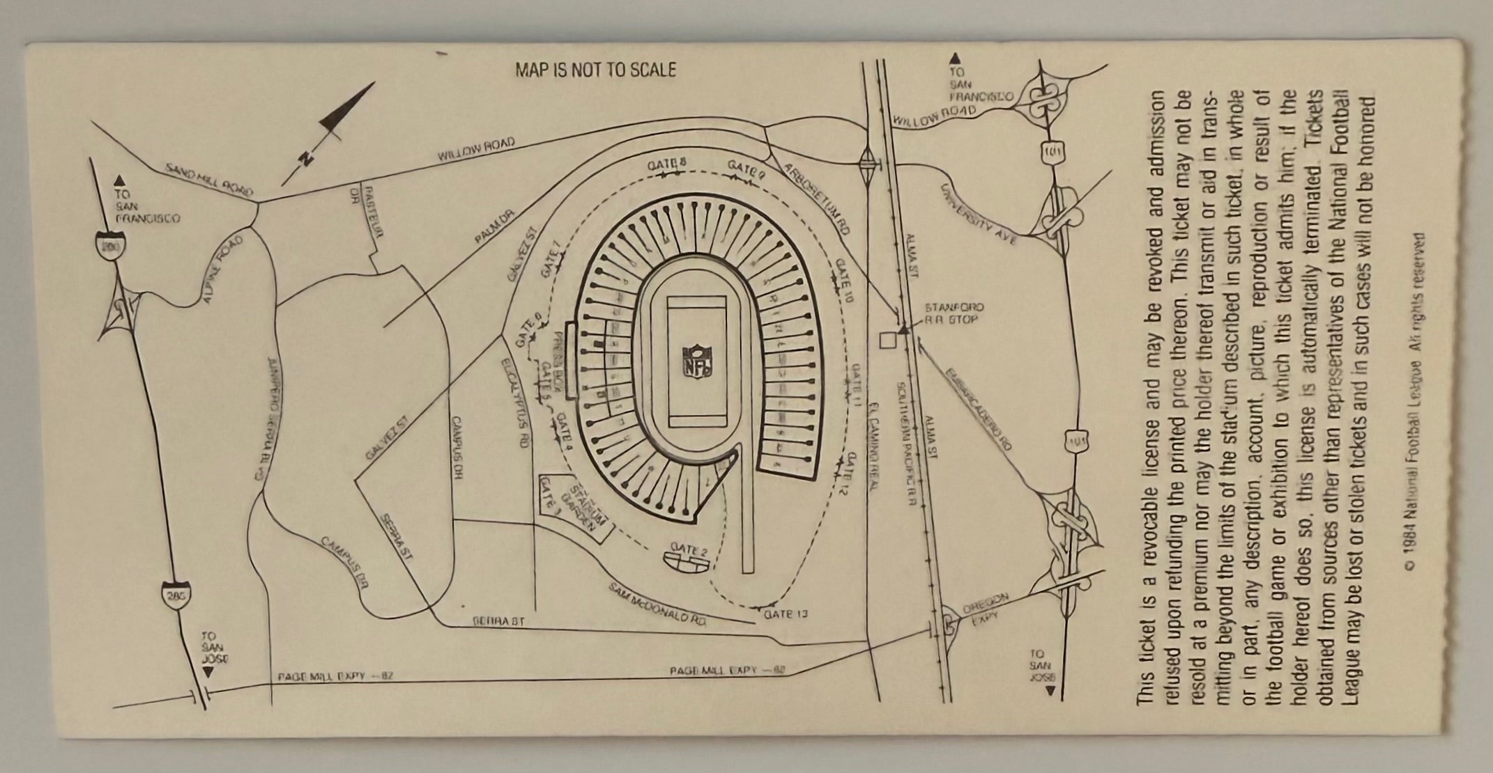 January 20, 1985, Super Bowl XIX, SF 49ers - Miami Dolphins