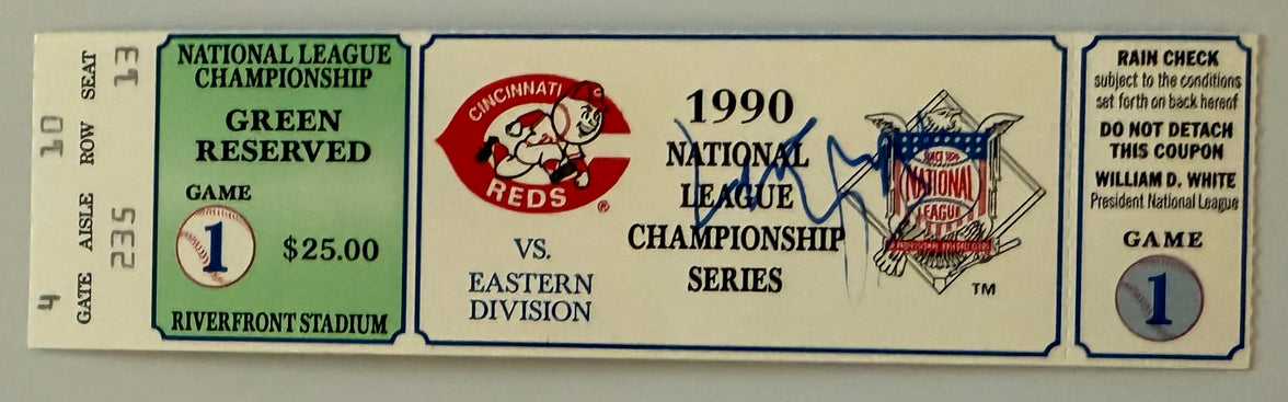 1990 NLCS Game 1, Cincinnati versus Pittsburgh