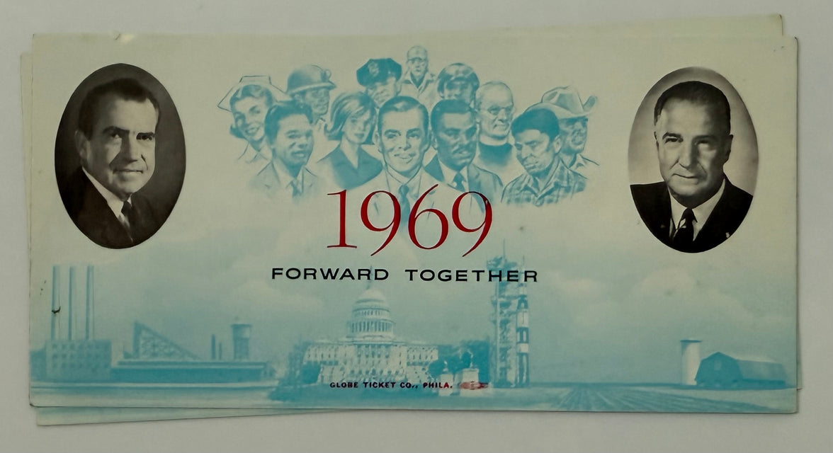 1969 Inauguration Richard Nixon and Spiro Agnew, January 20, 1969