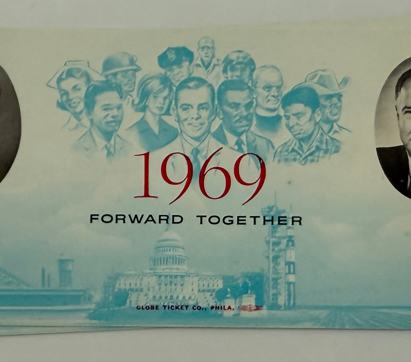 1969 Inauguration Richard Nixon and Spiro Agnew, January 20, 1969