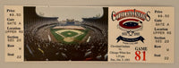10/3/1993 Last Game at Cleveland Municipal Stadium