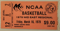 3/16/1979  1979 Mideast Regional NCAA Basketball Semi-Finals, Magic Johnson