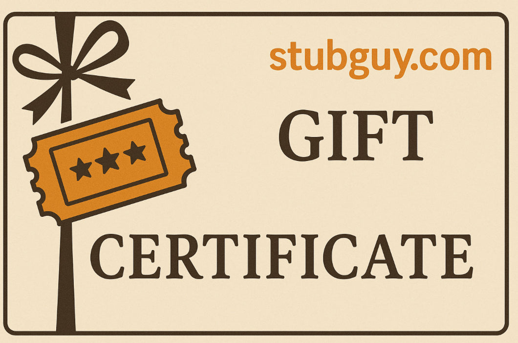 STUBGUY Gift Card