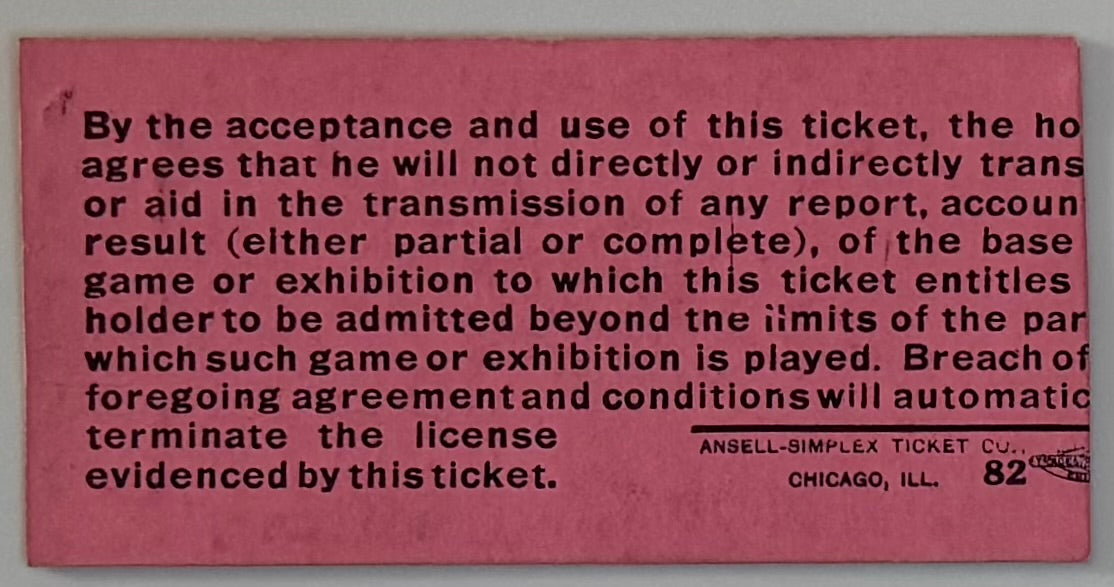 August 3, 1937, Brooklyn Dodgers at Pittsburgh Pirates