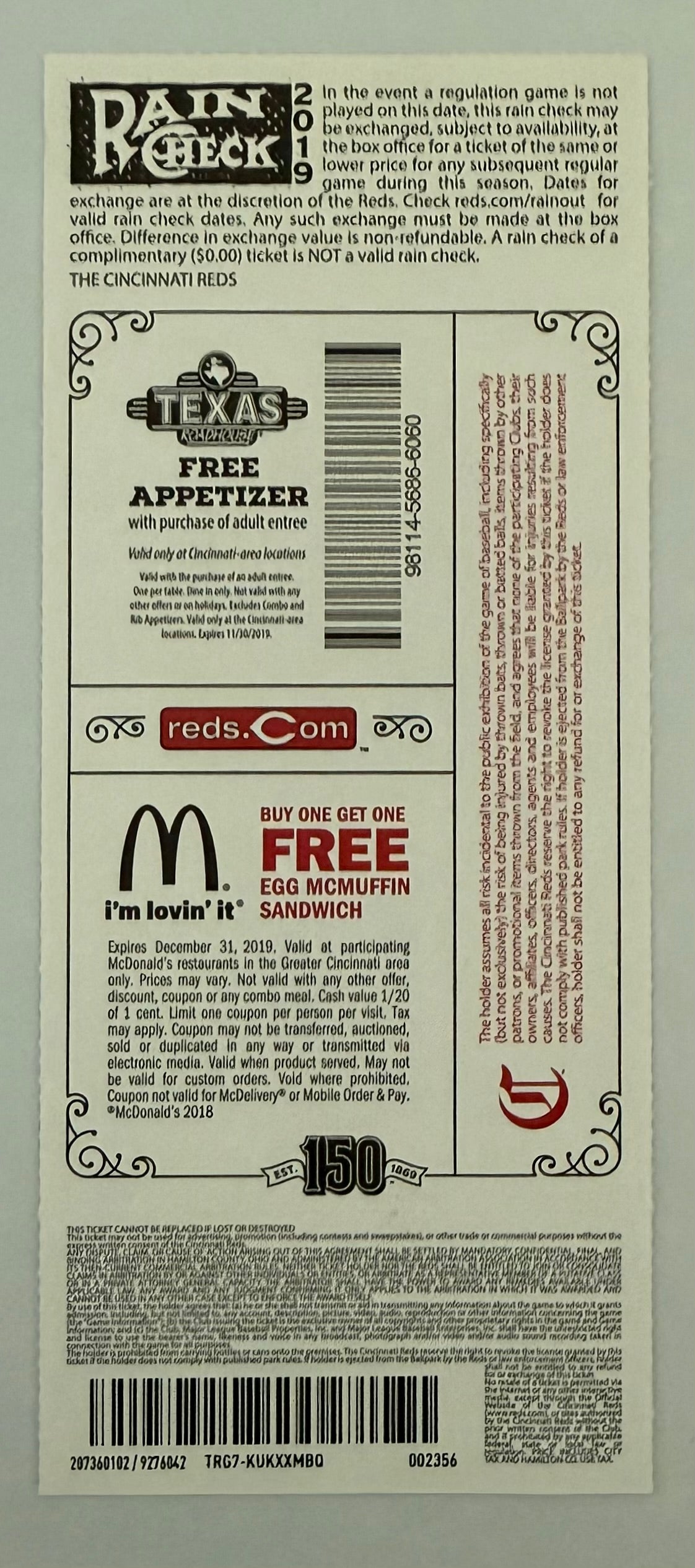 2019 September 26, 2019  Marty Brennaman Day at  Great American Ballpark