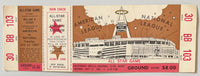 July 11, 1967, MLB All-Star Game, Full Ticket