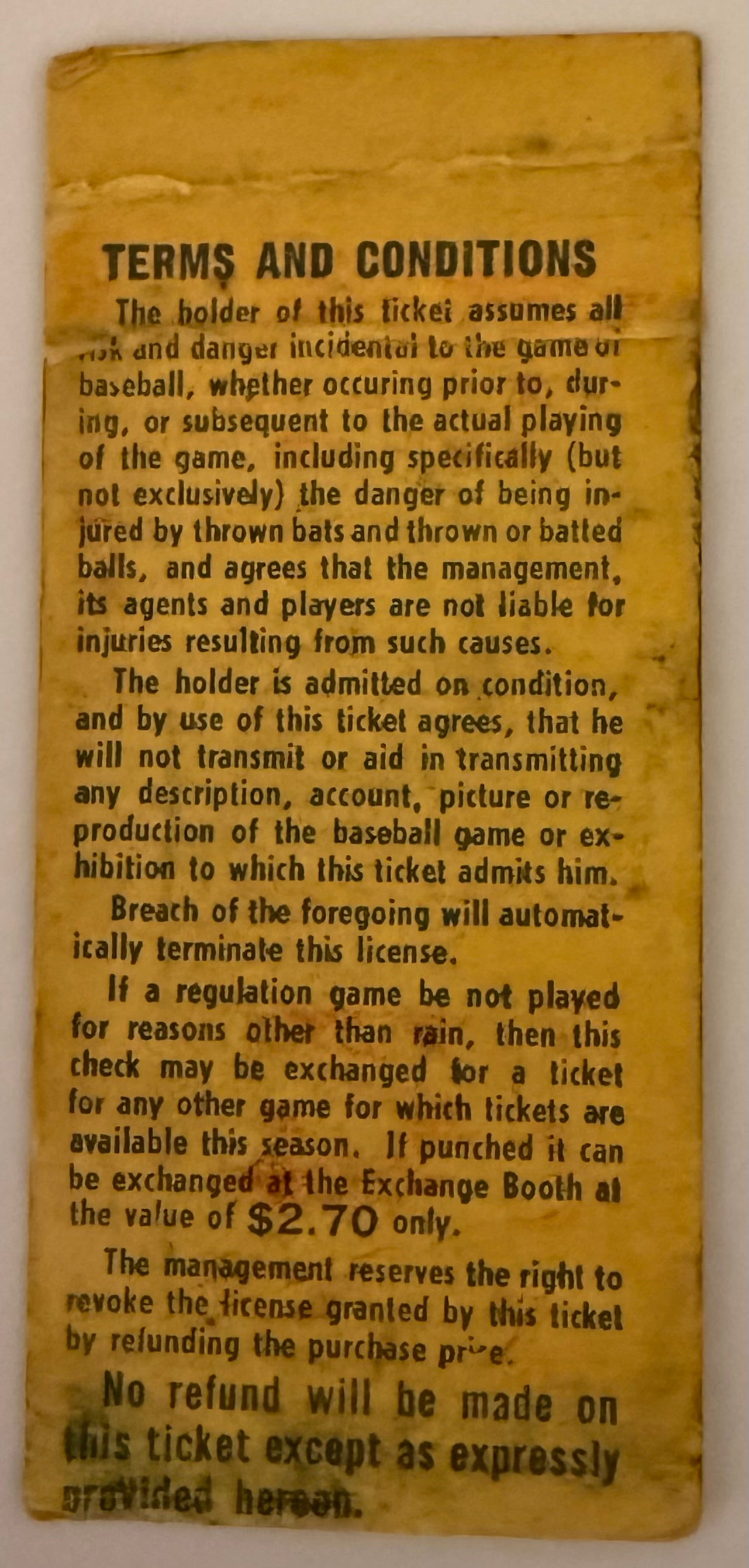 May 9, 1965, Yogi Berra Final Game