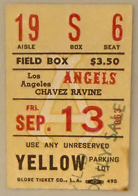 September 13, 1963, Early Wynn HOF Final Game