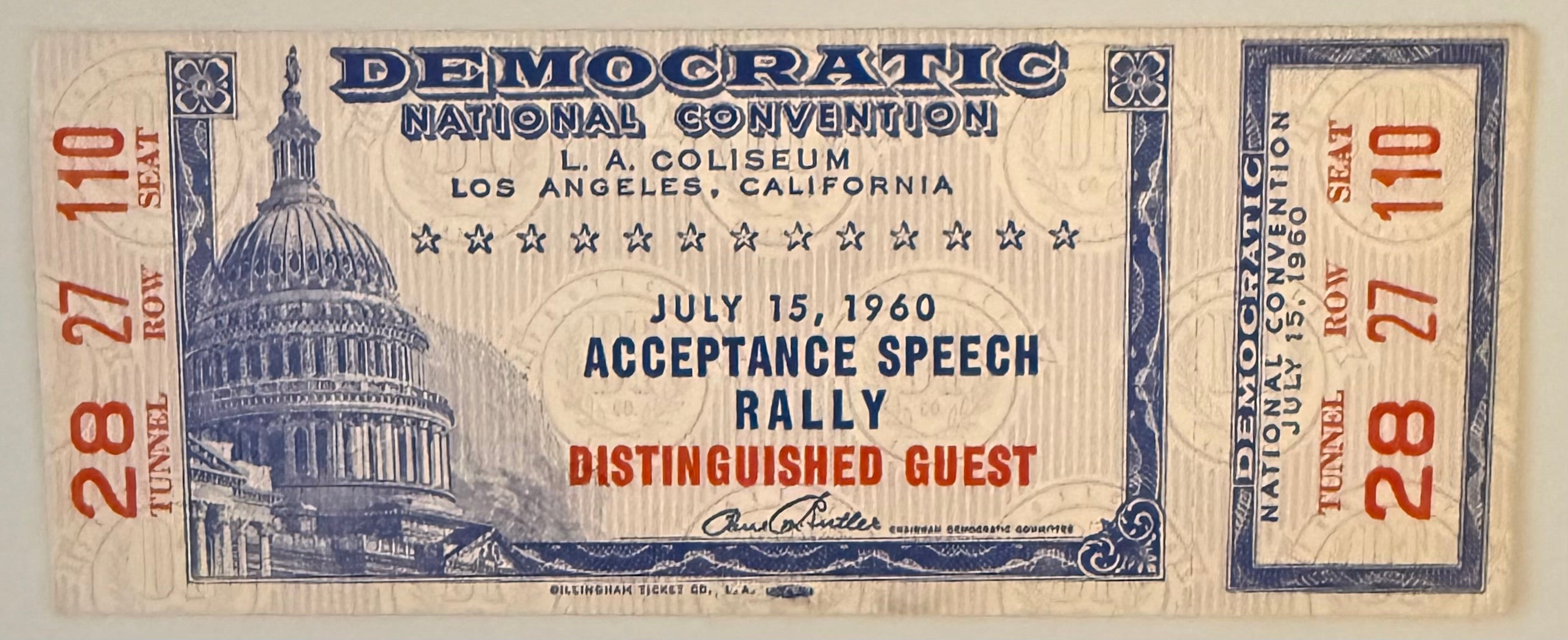 July 15, 1960, Democratic National Convention Acceptance Speech, JFK, The New Frontier Speech