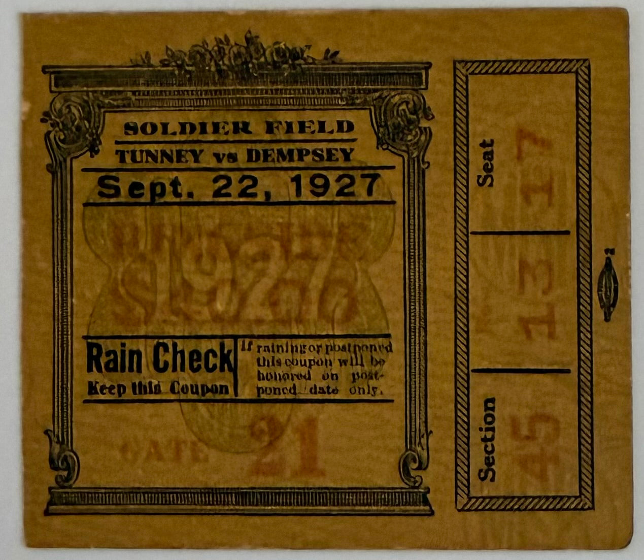 September 22, 1927, Tunney versus Dempsey, The Long Count (Back Damage)