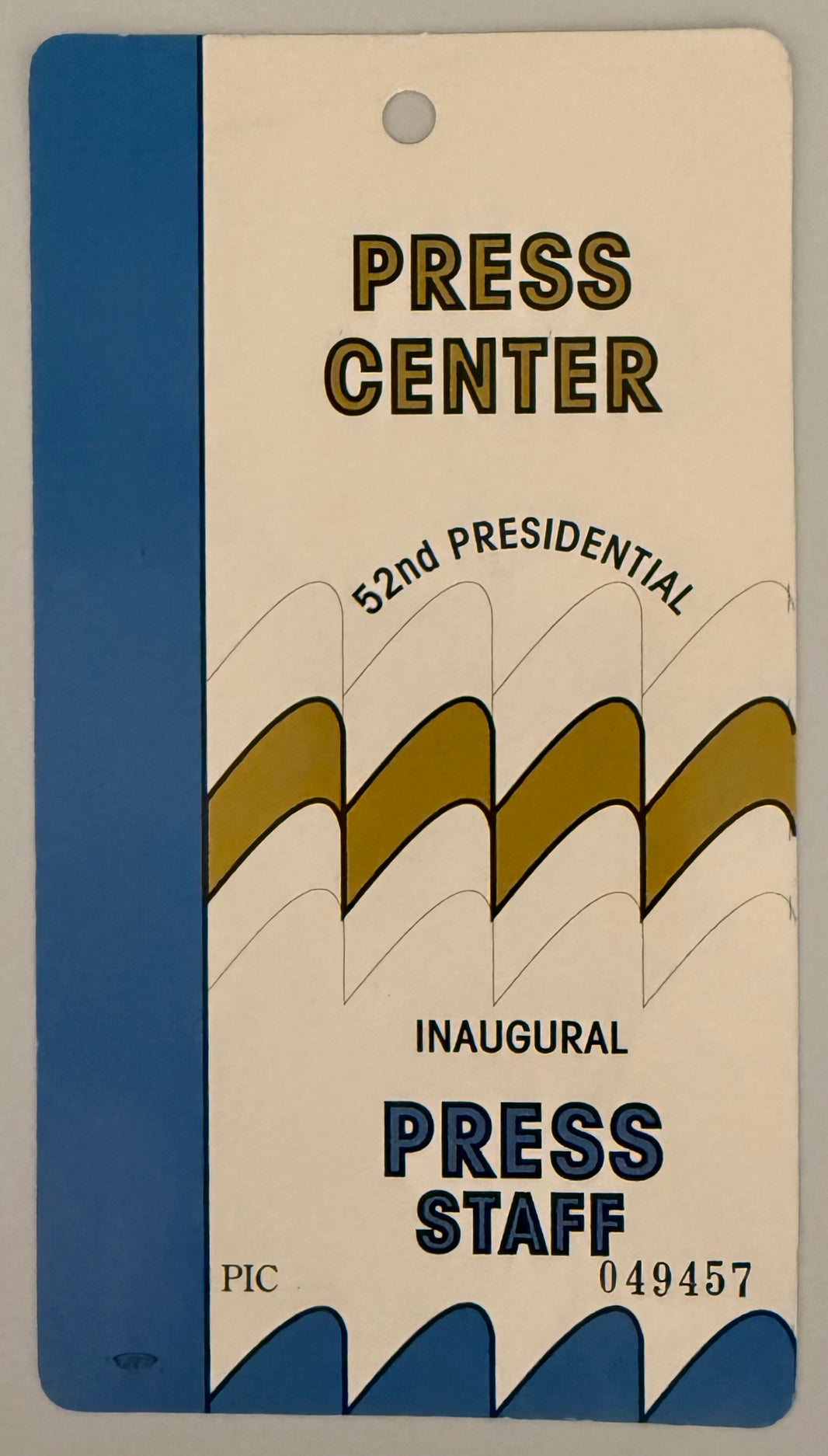 January 20, 1993, Bill Clinton Inauguration Press Staff