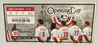 April 5, 2012, Opening Day, Cincinnati Reds