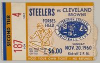 November 20, 1960, Steelers versus Browns, Jim Brown