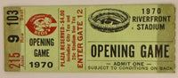 June 30, 1970, Opening Game, Riverfront Stadium, Cincinnati, Tape