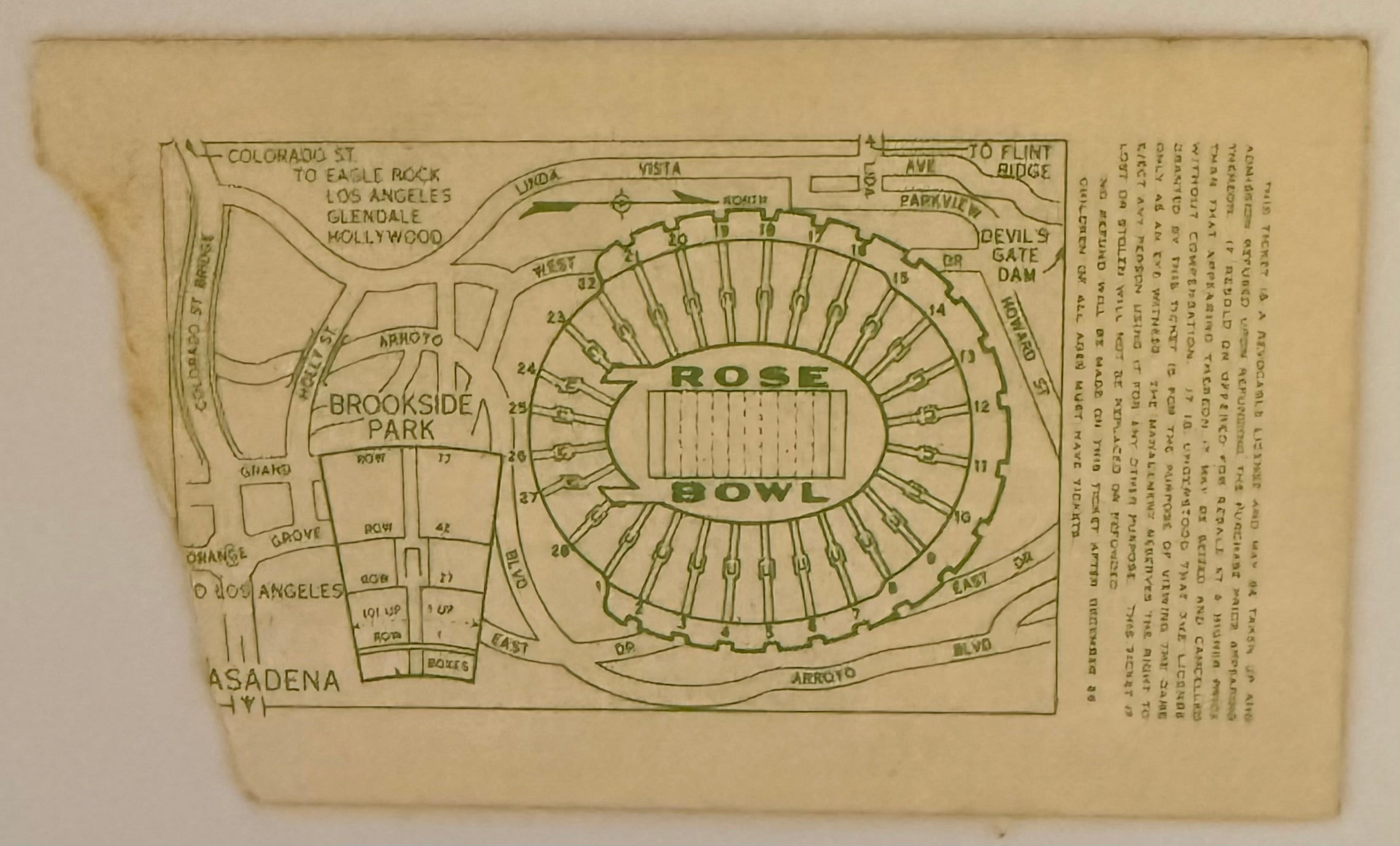 January 1, 1945, Rose Bowl Game, USC versus Tennessee