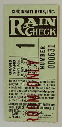 Opening Day, Cincinnati Reds, Crosley Field
