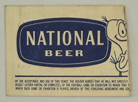 December 3, 1961, Baltimore Colts versus SF 49ers