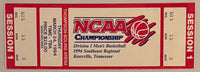 March 24, 1994, NCAA Men's Basketball, Knoxville, Tennessee