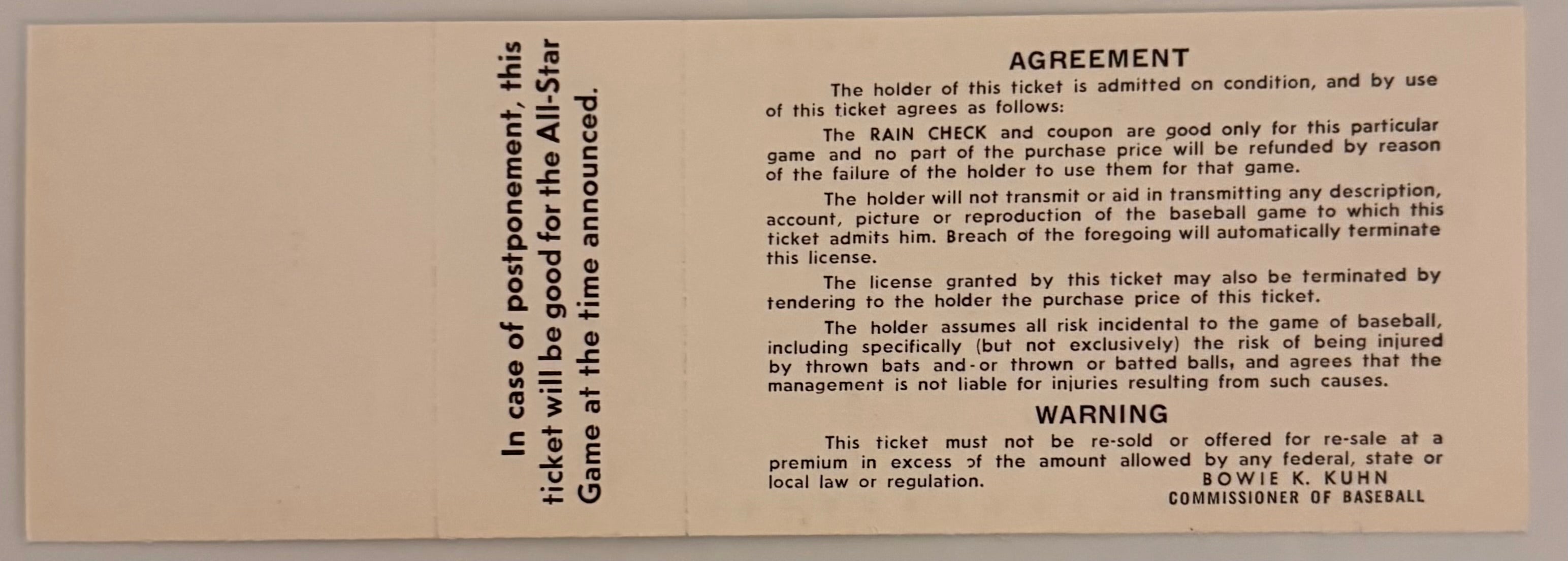 July 24, 1973, MLB All-Star Game, Willie Mays Last ASG