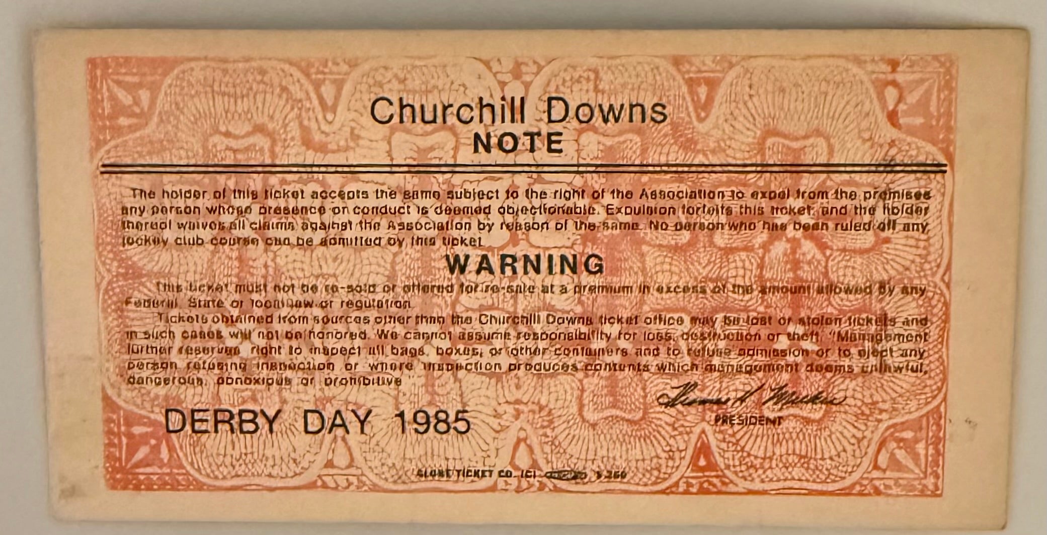 May 4, 1985, 111th Kentucky Derby, Spend A Buck - Winner