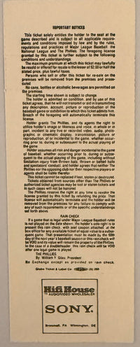 August 15, 1990, Phillies versus Giants, Terry Mulholland, No Hitter