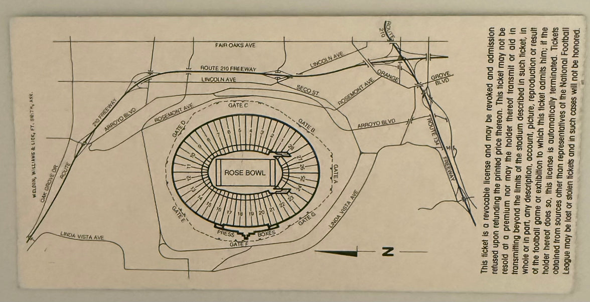 January 20, 1980, Super Bowl XIV, Steelers versus Rams