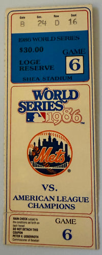 1986 World Series, Game Six, Ball Rolls Between Buckner's Legs-CR