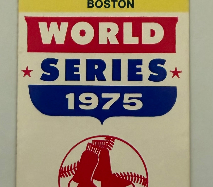 1975 World Series Game 7 Between Cincinnati Reds and Boston Red Sox at Fenway Park