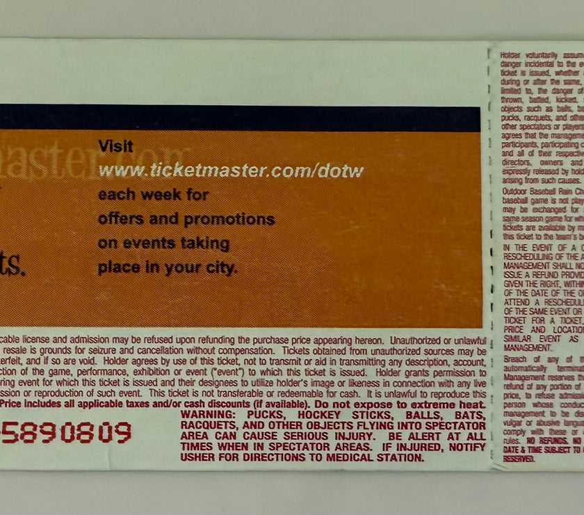 2001 U2 Elevation Tour in Anaheim, California, April 26, 2001