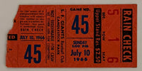 July 10, 1966, Giants versus Reds, Pete Rose One Hit
