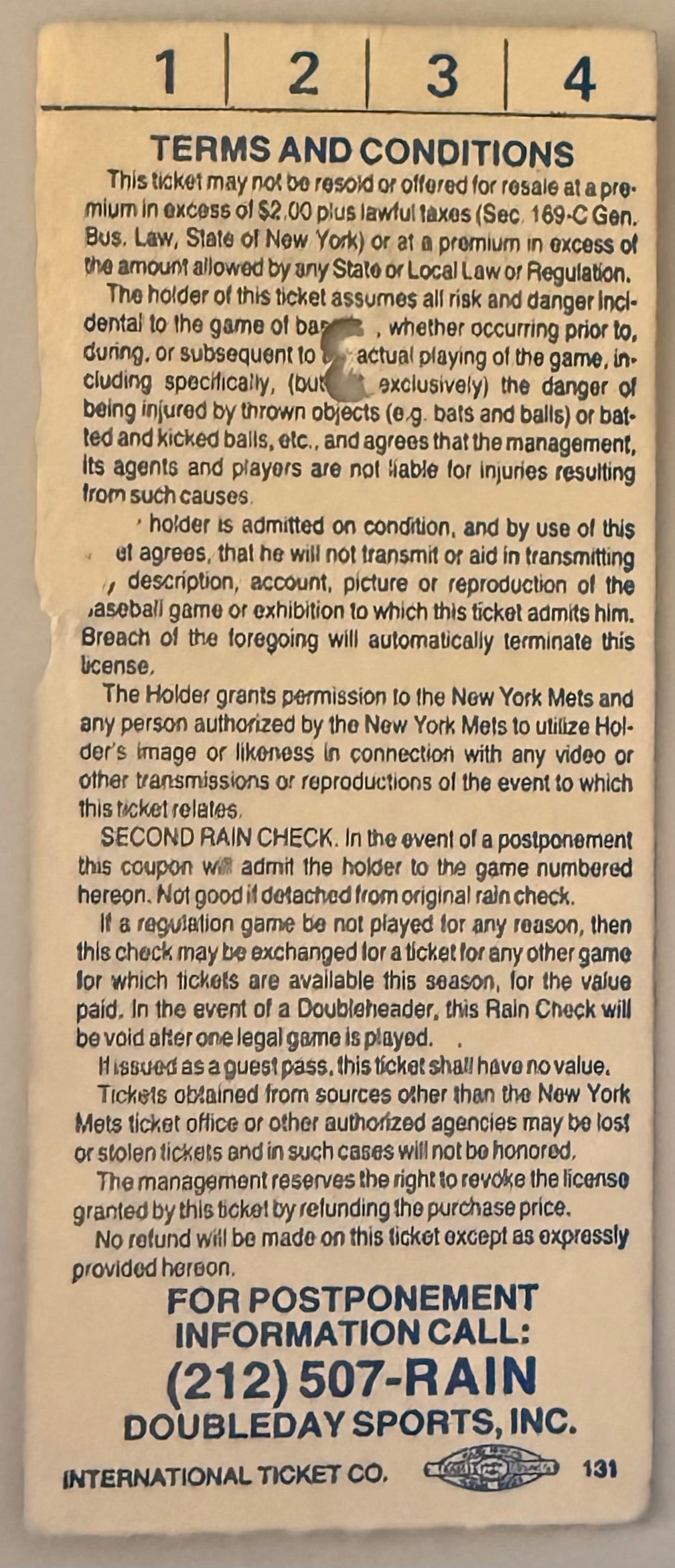 October 1, 1983, Tome Seaver's Last Game Pitched for Mets Before Trade