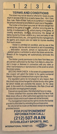 October 1, 1983, Tome Seaver's Last Game Pitched for Mets Before Trade