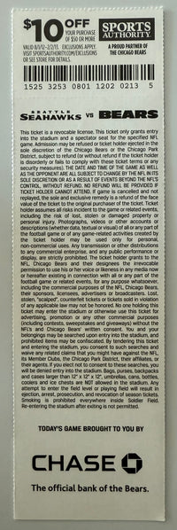 12/2/2012 Brian Urlacher Final Game, Chicago Bears