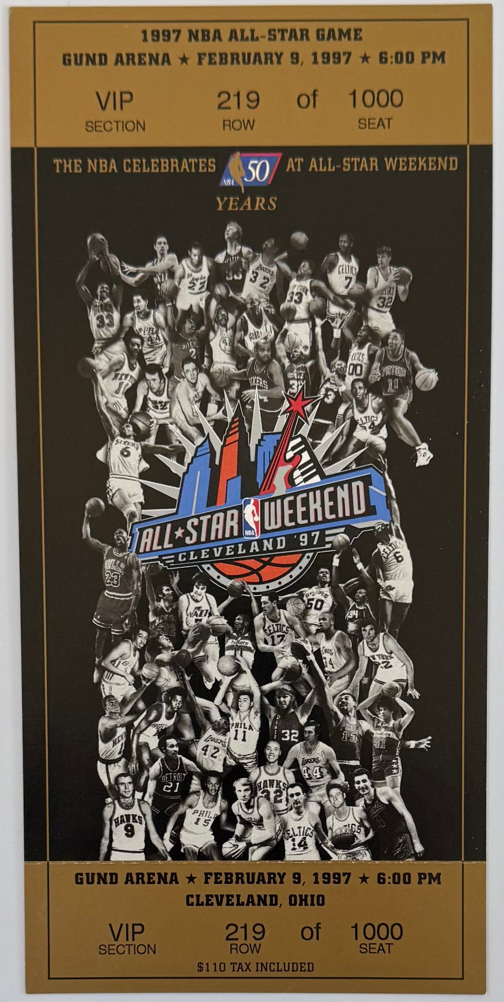 February 9, 1997, NBA All-Star Game, Jordan - First ASG Triple-Double
