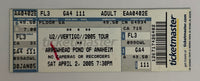 2005 U2 in Anaheim, California, April 2, 2005