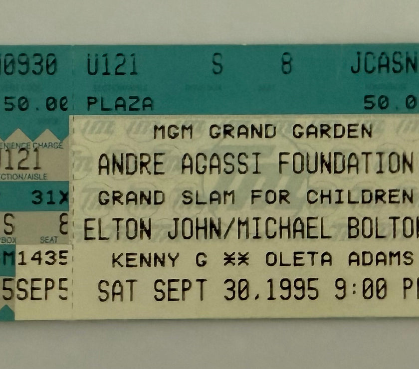 1995 Elton John/Michael Bolton/Kenny G., September 30, 1995