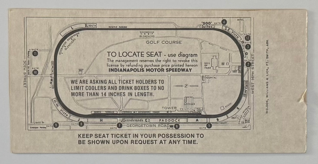 May 24, 1981, 65th Indianapolis 500