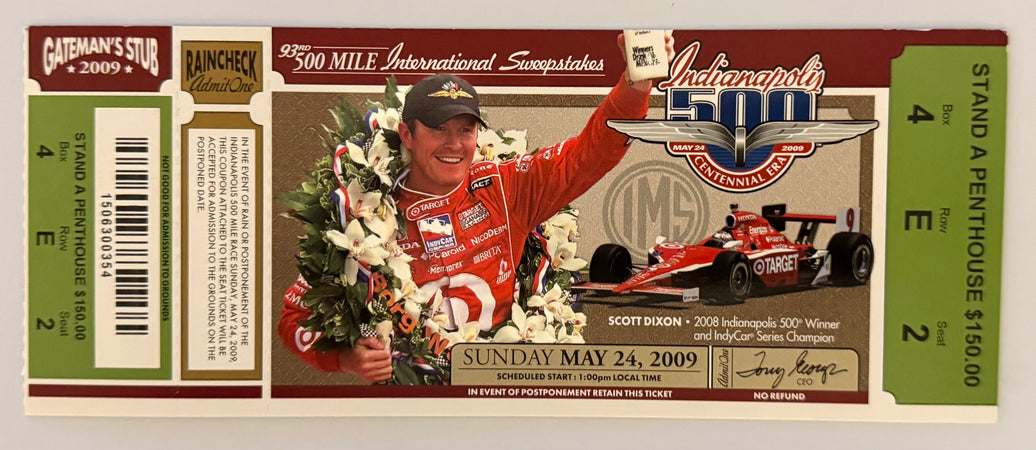 May 24, 2009, 93rd Indianapolis 500