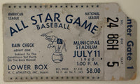 1960 MLB All-Star Game, Fair Condition Only