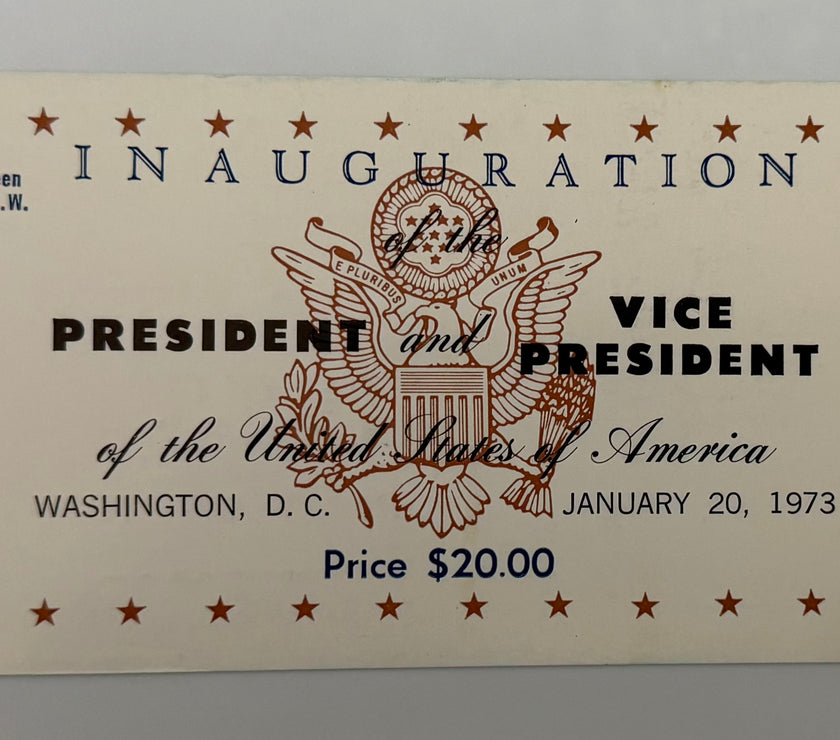 1973 Inauguration of Richard Nixon and Spiro Agnew