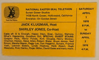 April 1, 1978, National Easter Seal Telethon