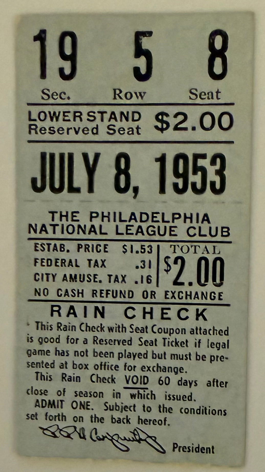 July 8, 1953, Jackie Robinson Hit, Gil Hodges Home Run