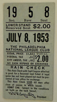 July 8, 1953, Jackie Robinson Hit, Gil Hodges Home Run