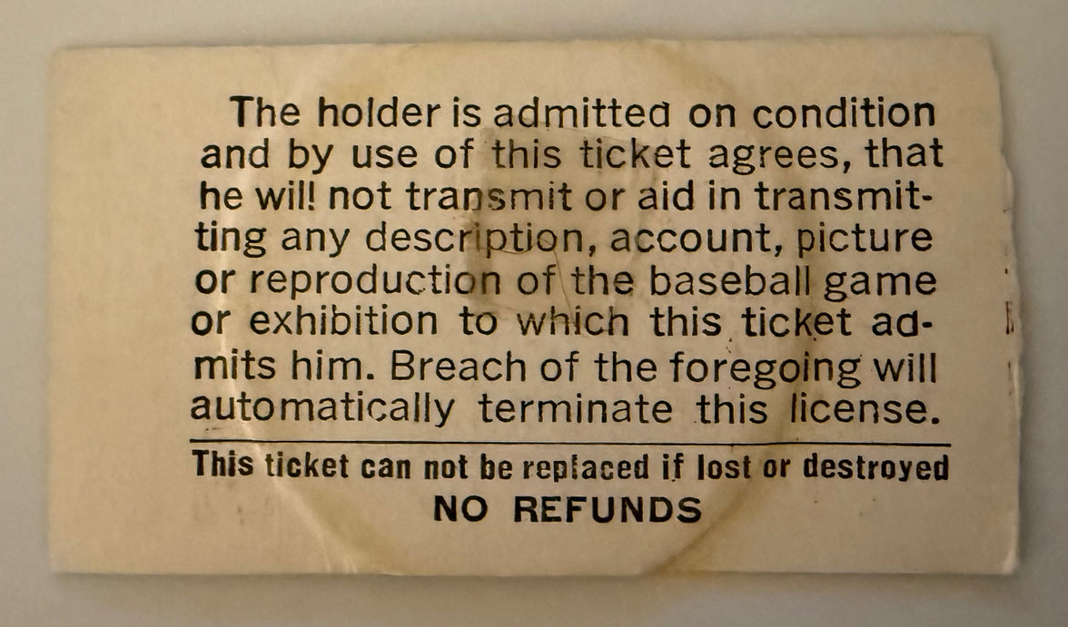 5/8/1966 Cardinals Last Game at Sportsman Park
