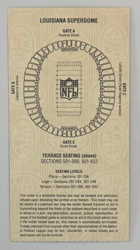 January 28, 1990, Super Bowl XXIV, San Francisco 49ers versus Broncos